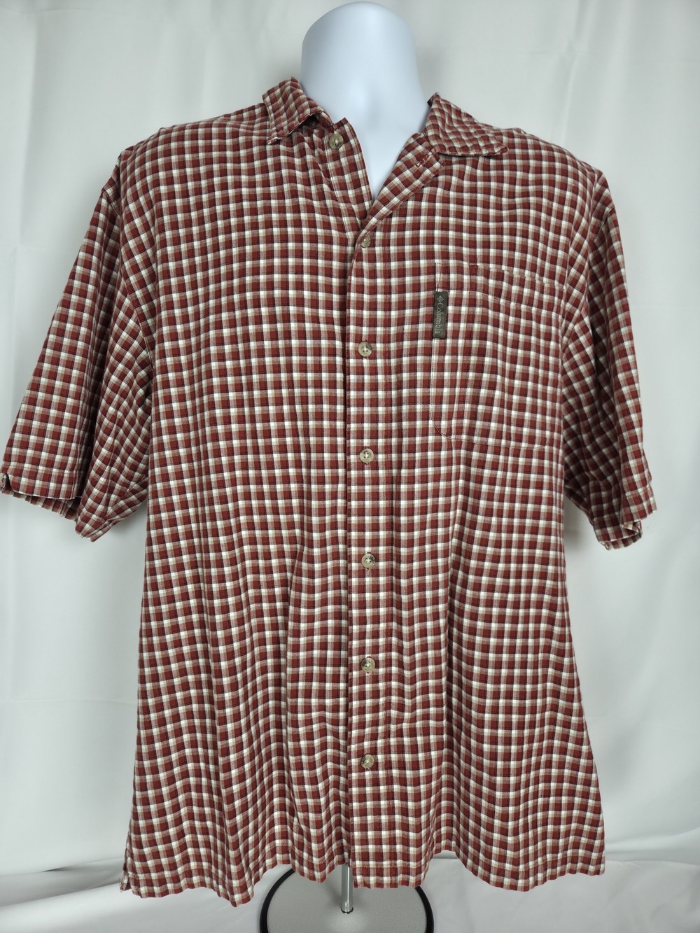 Columbia ...23" Pit To Pit....30"long..This Shirt Is In Excellent Condition.